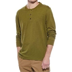 Scotch & Soda | Men’s Slub Henley Long Sleeve Shirt